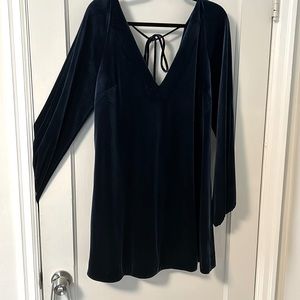 Free People Misha Velvet Minidress